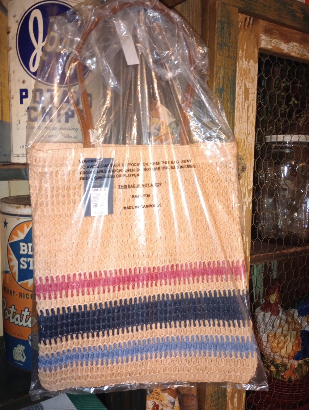 Target Universal Threads Braided Natural Straw Tote